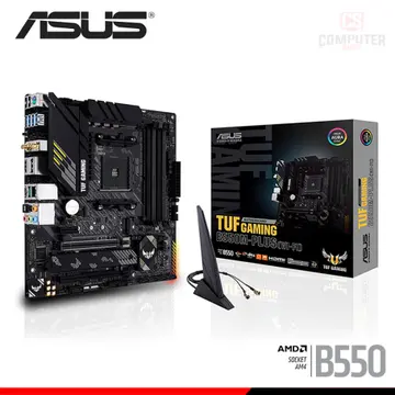 ASUS TUF GAMING B550M-PLUS (WI-FI) M.ATX DDR4 AMD AM4