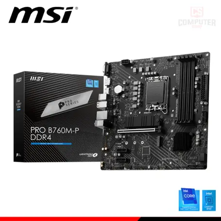 MSI PRO B760M-P M.ATX DDR4 LGA 1700 (PN:911-7E02-006)