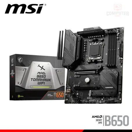 MSI MAG B650 TOMAHAWK WIFI ATX DDR5 AMD AM5 (PN:911-7D75-001)
