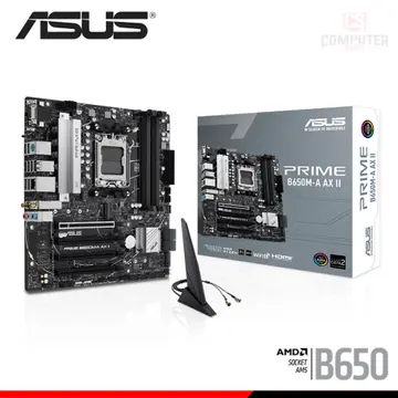 ASUS PRIME B650M-A AX II M.ATX DDR5 AMD AM5