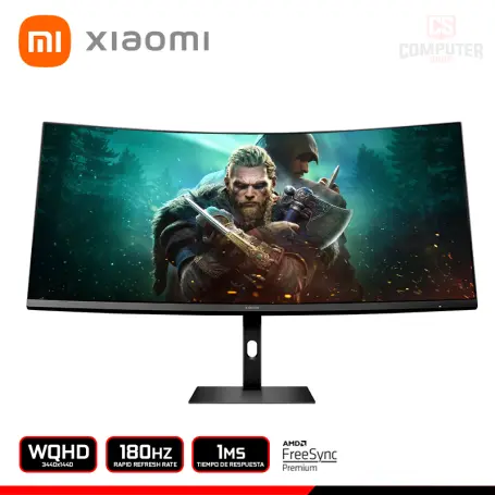 XIAOMI G34WQi 34" CURVO WQHD 3440x1440/180HZ/1MS/FREESYNC PREMIUM