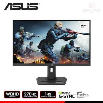 ASUS ROG STRIX XG27ACMG 27" WQHD 2560x1440/270HZ/1MS/FREESYNC PREMIUM/COMPATIBLE NVIDIA G-SYNC (PN:90LM0A60-B013B0)