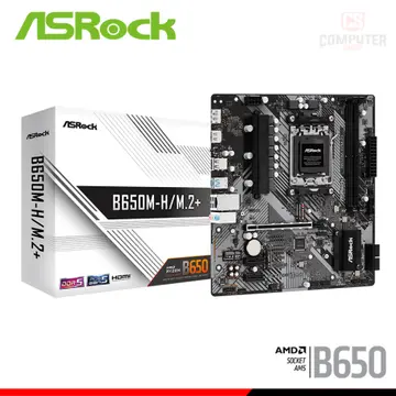 ASROCK B650M-H/ M.2+ M.ATX DDR5 AMD AM5