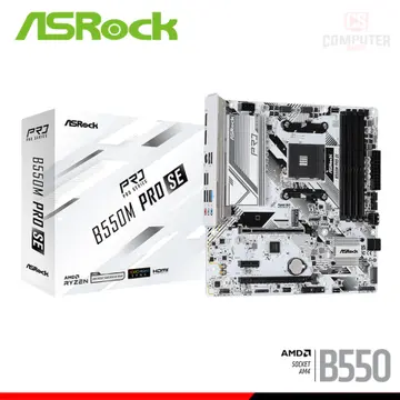ASROCK B550M PRO SE M.ATX DDR4 AMD AM4