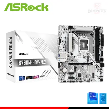 ASROCK B760M-HDV/M.2 M.ATX DDR5 LGA 1700