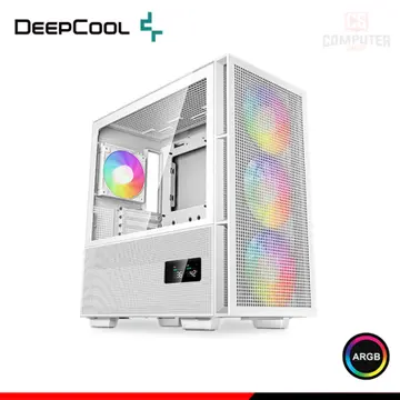 DEEPCOOL CH560 DIGITAL WHITE ARGB SIN FUENTE VIDRIO TEMPLADO MID TOWER