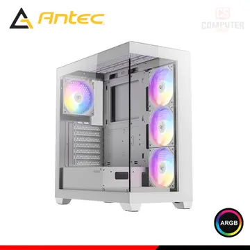 ANTEC CX300 WHITE ARGB SIN FUENTE VIDRIO TEMPLADO MID TOWER (PN:0-761345-10151-6)