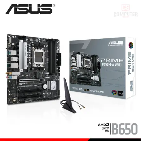 ASUS PRIME B650M-A WIFI M.ATX DDR5 AMD AM5