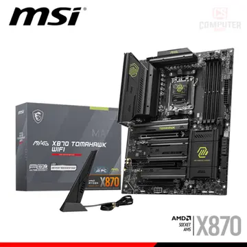 MSI MAG X870 TOMAHAWK WIFI ATX DDR5 AMD AM5 (PN:90MB1BU0'M0EAY0)