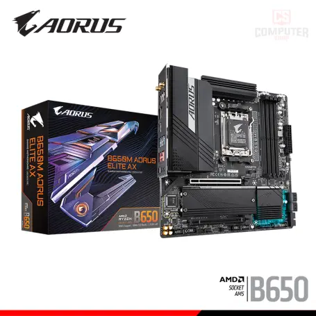 AORUS B650M ELITE AX M.ATX DDR5 AMD AM5