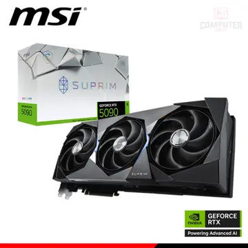 MSI GEFORCE MSI RTX 5090 32GB GDDR7 512BITS SUPRIM SOC