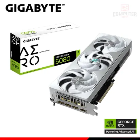 GIGABYTE GEFORCE RTX 5080 16GB GDDR7 256BITS AERO OC SFF