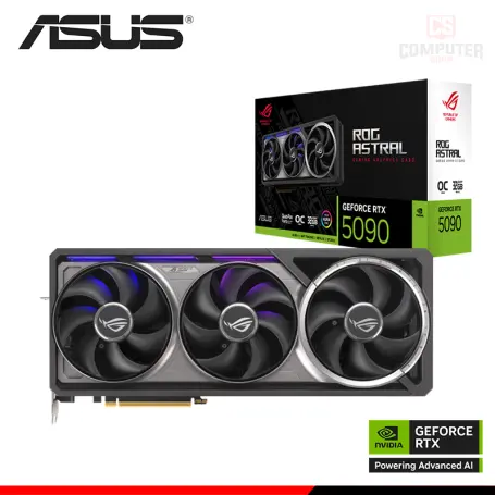 ASUS GEFORCE RTX 5090 32GB GDDR7 512BITS ROG ASTRAL OC (PN:90YV0LW0-M0AA00)