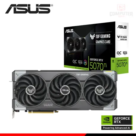 ASUS GEFORCE RTX 5070Ti 16GB GDDR7 256BITS TUF GAMING OC