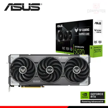 ASUS GEFORCE RTX 5070 12GB GDDR7 192BITS OC TUF GAMING (PN:90YV0LZ0-M0AA00)