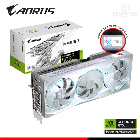 AORUS GEFORCE RTX 5090 32GB GDDR7 512BITS MASTER ICE OC