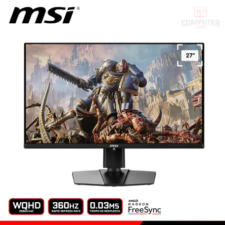 MSI MAG 271QPX QD-OLED 27" WQHD 2560x1440/360HZ/0.03MS/AMD RADEON FREESYNC