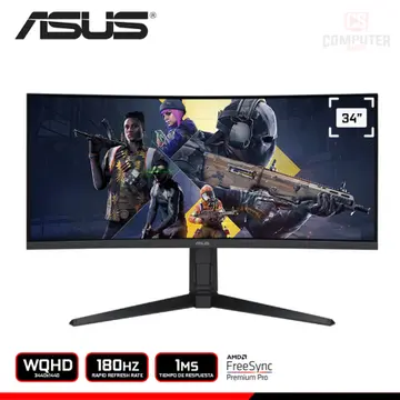 ASUS TUF GAMING VG34VQL3A 34" CURVO WQHD 3440x1440/180HZ/1MS/AMD RADEON FREESYNC PREMIUM PRO