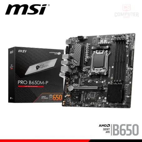 MSI PRO B650M-P MATX DDR5 AMD AM5 (PN:911-7E27-007)