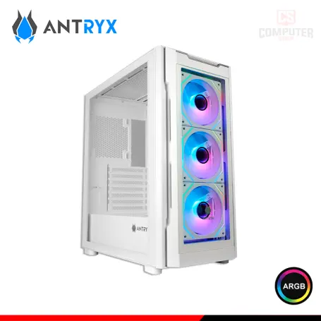 ANTRYX RX-560 ARGB WHITE SIN FUENTE VIDRIO TEMPLADO MID TOWER (PN:AC-RX560W)