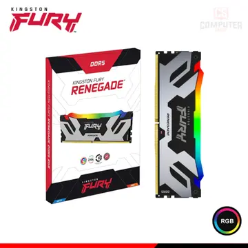 KINGSTON 32GB DDR5 KINGSTON FURY RENEGADE RGB INTEL XMP/AMD EXPO BUS 6400MHz (PN:KF564C32RSA-32)