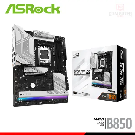 ASROCK B850 PRO RS ATX DDR5 AMD AM5 (PN:90-MXBQK0-A0UAYAZ)