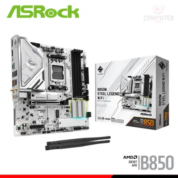 ASROCK B850M STEEL LEGEND WIFI M.ATX DDR5 AMD AM5