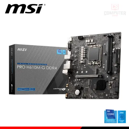 MSI PRO H610M-G DDR4 M.ATX DDR4 LGA 1700