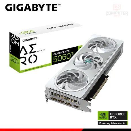 GIGABYTE GEFORCE RTX 5060Ti 16GB GDDR7 128BITS AERO OC