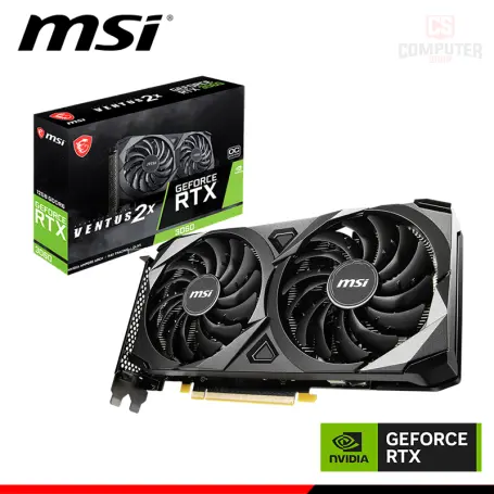MSI GEFORCE RTX 3060 12GB GDDR6 192BITS VENTUS 2X OC EDITION (PN:912-V397-658)