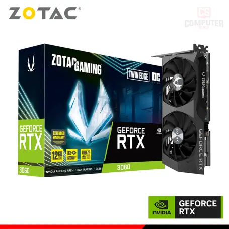 ZOTA GAMING RTX 3060 12GB GDDR6 192BITS TWIN EDGE OC EDITION
