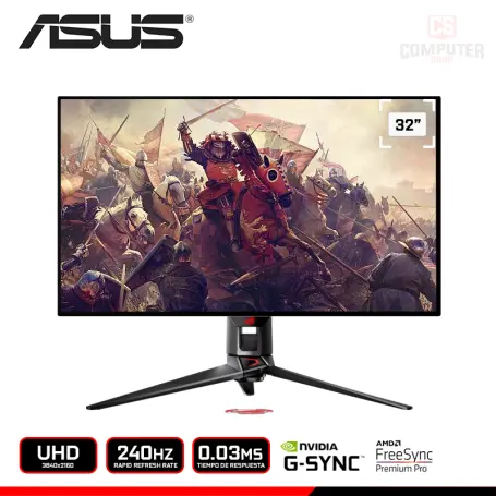 ASUS ROG SWIFT OLED PG32UCDM 32" UHD 3840x2160/240HZ/0.03MS/AMD RADEON FREESYNC PREMIUM PRO/COMPATIBLE NVIDIA G-SYNC