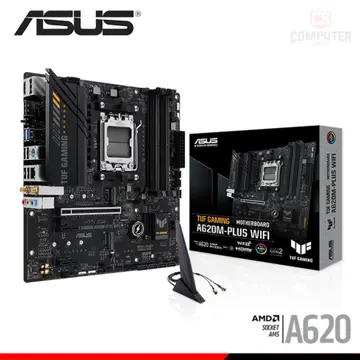 ASUS TUF Gaming A620M-PLUS WIFI M.ATX DDR5 AMD AM5