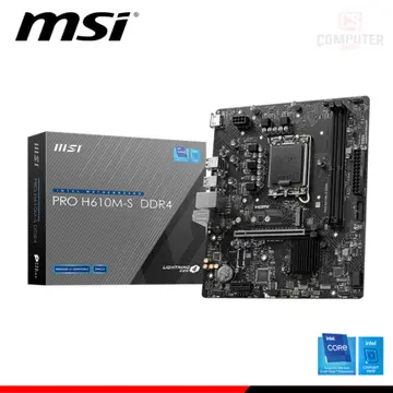 MSI PRO H610M-S DDR4 M.ATX DDR4 LGA 1700 (PN:911-7E44-013)