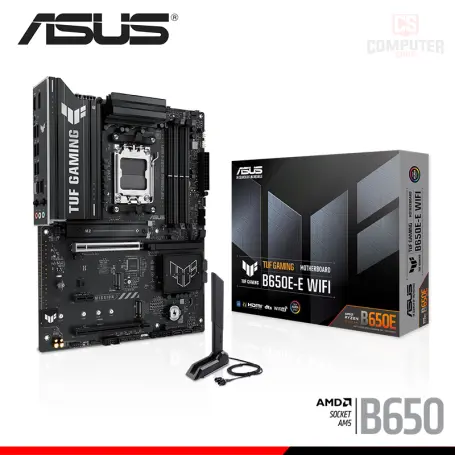 ASUS TUF GAMING B650E-E WIFI ATX DDR5 AMD AM5 (PN:90MB1LT0-MVAAY0)