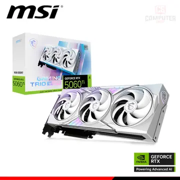MSI TARJETA GRÁFICA MSI RTX 5060 TI 8GB GDDR7 GAMING TRIO WH OC (912-V536-028)