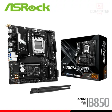 ASROCK B850M-X WIFI R2.0 M.ATX DDR5 AMD AM5 (PN:90-MXBSH0-A0UAYAZ)