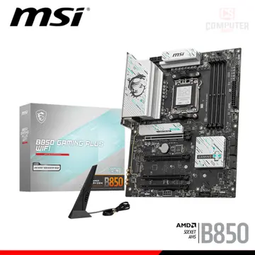 MSI B850 GAMING PLUS WIFI ATX DDR5 AMD AM5 (PN:911-7E56-007)