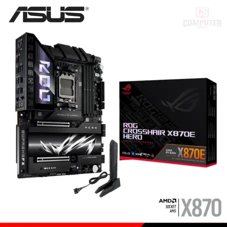 ASUS ROG CROSSHAIR X870E HERO ATX DDR5 AMD AM5 (PN:90MB1IE0-M0EAY0)