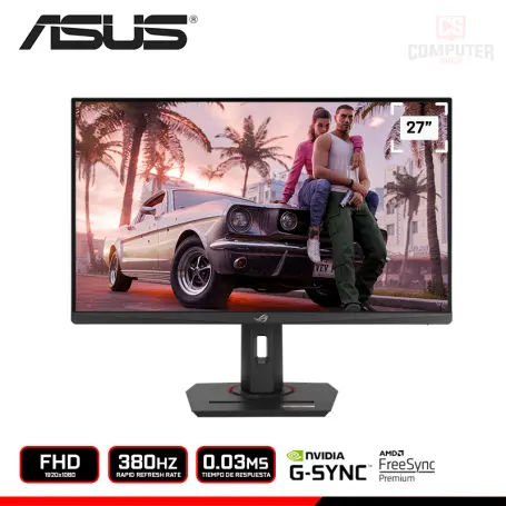 ASUS ROG STRIX XG279CNS 27" FHD 1920x1080/380HZ/0.03MS/FREESYNC PREMIUM/COMPATIBLE NVIDIA G-SYNC (PN:90LM0AW0-B013B1)