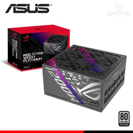 ASUS ROG STRIX 1200W 80 PLUS PLATINUM FULL MODULAR ATX 3.1 (PN:90YE00W0-B0AA00)