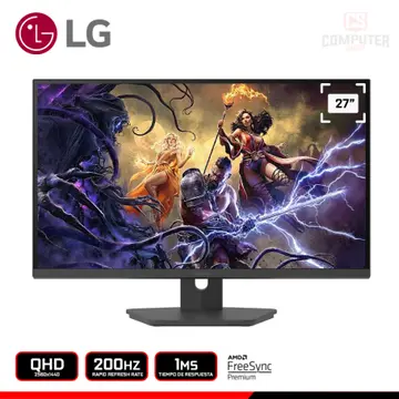 LG 27G610A-B ULTRAGEAR G6 27" QHD 2560x1440/200HZ/1MS/FREESYNC PREMIUM (PN:27G610A-BN.CWFDMJ)