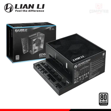 LIAN LI EDGE 1300 EX BLACK 1300W 80 PLUS PLATINUM MODULAR (PN:EG1300)