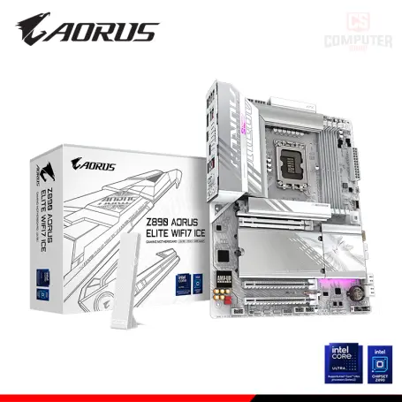 AORUS Z890 ELITE WIFI7 ICE ATX DDR5 LGA 1851 (PN:9MZ89EL7E-00-G11)