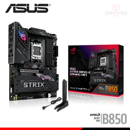 ASUS ROG STRIX B850-E GAMING WIFI ATX DDR5 AMD AM5 (PN:90MB1J60-M0EAY0)