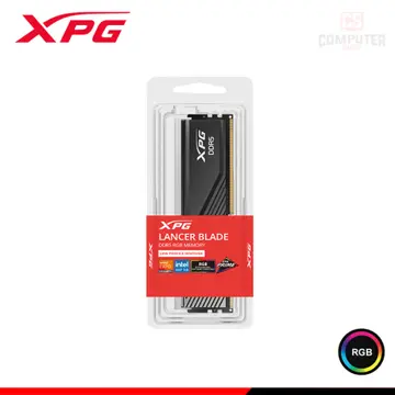 XPG 32GB DDR5 XPG LANCER BLADE RGB BLACK BUS 6000MHz (PN:AX5U6000C3032G-SLABRBK)