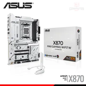 ASUS X870 MAX GAMING WIFI7 W ATX DDR5 AMD AM5 (PN:90MB1LZ0-MVAAY0)