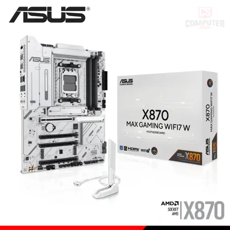 ASUS X870 MAX GAMING WIFI7 W ATX DDR5 AMD AM5 (PN:90MB1LZ0-MVAAY0)