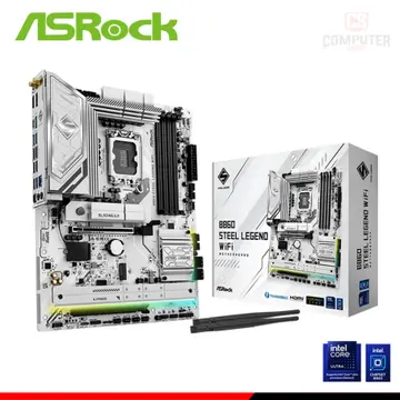 ASROCK B860 STEEL LEGEND WIFI ATX DDR5 LGA 1851 (PN:90-MXBR30-A0UAYAZ)
