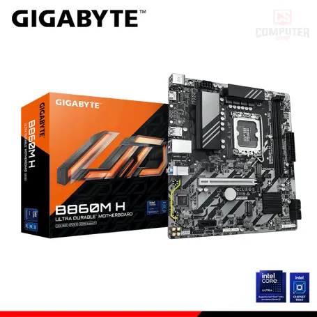 GIGABYTE B860M H M.ATX DDR5 LGA 1851 (PN:9MB86MH-00-G10)